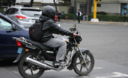 Los motociclistas en las calles de Lima