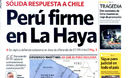 Portada de los diarios de Lima, 10 de noviembre de 2010