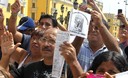 Imagen de San Martín de Porres salió en procesión hacia la Basílica Catedral de Lima, lugar donde se realizó una misa en conmemoración de los 50 años de su canonización