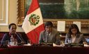 Ministra de Cultura Susana Baca en una de sus jornadas