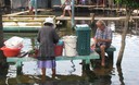 Pobladores afectados por inundaciones han afectado casas y colegios en la ciudad de Loreto