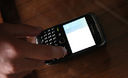 Unas imágenes de un Blackberry
