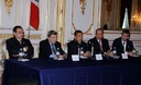 Presidente de la República, Ollanta Humala, durante conferencia de prensa en Japón