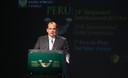 Ministro de Economía, Miguel Castilla, expone en el 10mo Simposium Internacional del Oro