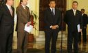 Jefe de Estado Ollanta Humala en Palacio de gobierno
