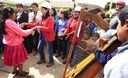 La Primera Dama de la Nación, Nadine Heredia, en su visita a Puno