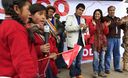 La Primera Dama de la Nación, Nadine Heredia, en su visita a Puno