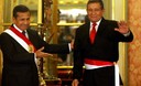 Presidente de la República, Ollanta Humala, tomó juramento a Wilver Calle como nuevo ministro del Interior