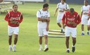 La selección peruana de fútbol entrena en las instalaciones de la Videna de San Luis