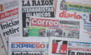 Portadas de Diarios y revistas de lima