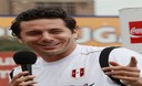 Claudio Pizarro, declara a la prensa luego de entrenamiento de esta mañana