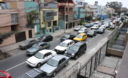 Transito Vehicular en la avenida Los Tulipanes del distrito de Lince