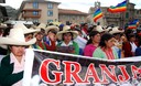 Miles de pobladores de Cajamarca marcharon por la paz