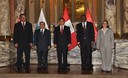 Presidente Ollanta Humala recibió cartas credenciales de embajadores de Nicaragua, San Marino, Angola y Fiji