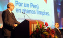 El presidente del Congreso Daniel Abugattás inauguró esta mañana la II Conferencia Internacional Anticorrupción en el hotel Marriot de Miraflores