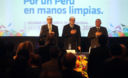 El presidente del Congreso Daniel Abugattás inauguró esta mañana la II Conferencia Internacional Anticorrupción en el hotel Marriot de Miraflores