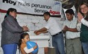 Presidente Ollanta Humala, participó en la inauguración del sistema de agua potable denominada Paraíso Alto en Villa María del Triunfo