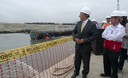 Ministro de Vivienda, René Cornejo, presenta emisor submarino de PTAR Taboada en el distrito de Ventanilla