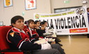 La policía nacional del Perú inicia campaña contra el bullying en todos los colegios de lima