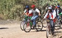 Presidente Ollanta Humala, presento programa 'Rutas Solidarias: bicicletas rurales para llegar a la escuela'en andahuaylas