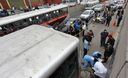 Bus del Metropolitano atropelló y causó la muerte de una persona en el Cercado de Lima