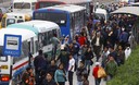 Huelga de transporte público de 24  se inicio con normal tranquilidad en todo Lima