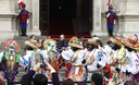 Presentación de la Festividad de la Virgen del Carmen de la Provincia de Paucarpato en Palacio de Gobierno