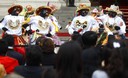 Presentación de la Festividad de la Virgen del Carmen de la Provincia de Paucarpato en Palacio de Gobierno