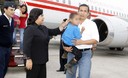 Presidente Ollanta Humala y Primera Dama Nadine Heredia visitaron a niños rescatados de Sendero Luminoso