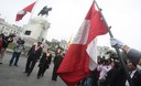 Susana Villarán, preside en la Plaza San Martín actos públicos por el 191 aniversario de la Declaración de la Independencia del Perú