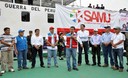 El jede de Estado inauguró posta medica en Putumayo