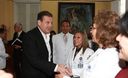 Ministro de Salud Alberto Tejada, visito en el Hospital Arzobispo Loayza