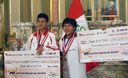 El presidente Ollanta Humala condecoró hoy a los ajedrecistas peruanos Jorge Cori y Diego Cuéllar con la Medalla de Honor al Mérito Deportivo