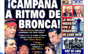 Portada de los diarios de Lima, 18 de noviembre de 2010