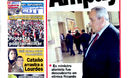 Portada de los diarios de Lima, 19 de noviembre de 2010