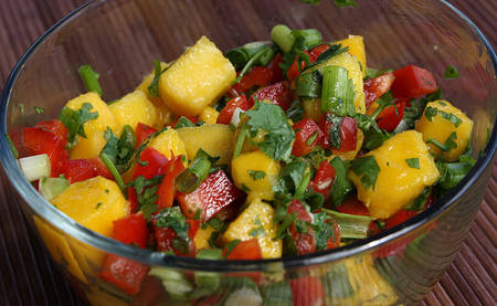 Ensalada de mango