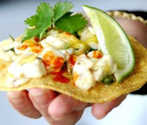 Ceviche vegetariano