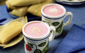 Atole de fresa