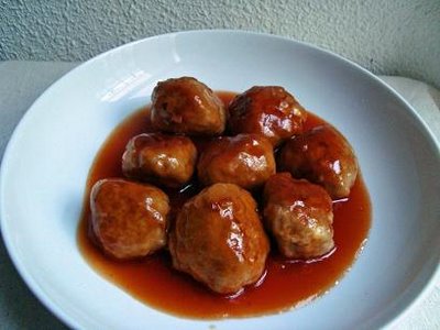 Albóndigas a la china