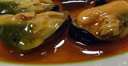 Mejillones a la alemana