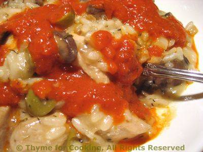 Risotto al pimiento