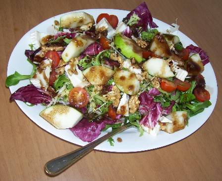 Ensalada con queso