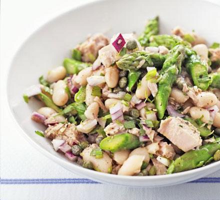 Ensalada de atún al curry