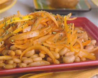 Frejoles escabechados