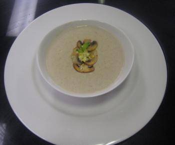 Velouté de champiñones