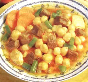 Cazuela de garbanzos