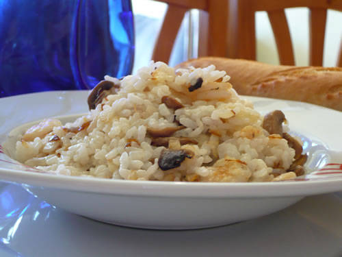 Arroz al ajo