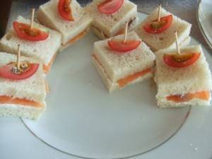 Canapés de tomate