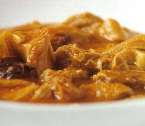 Callos con chorizo