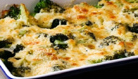 Brócoli gratinado